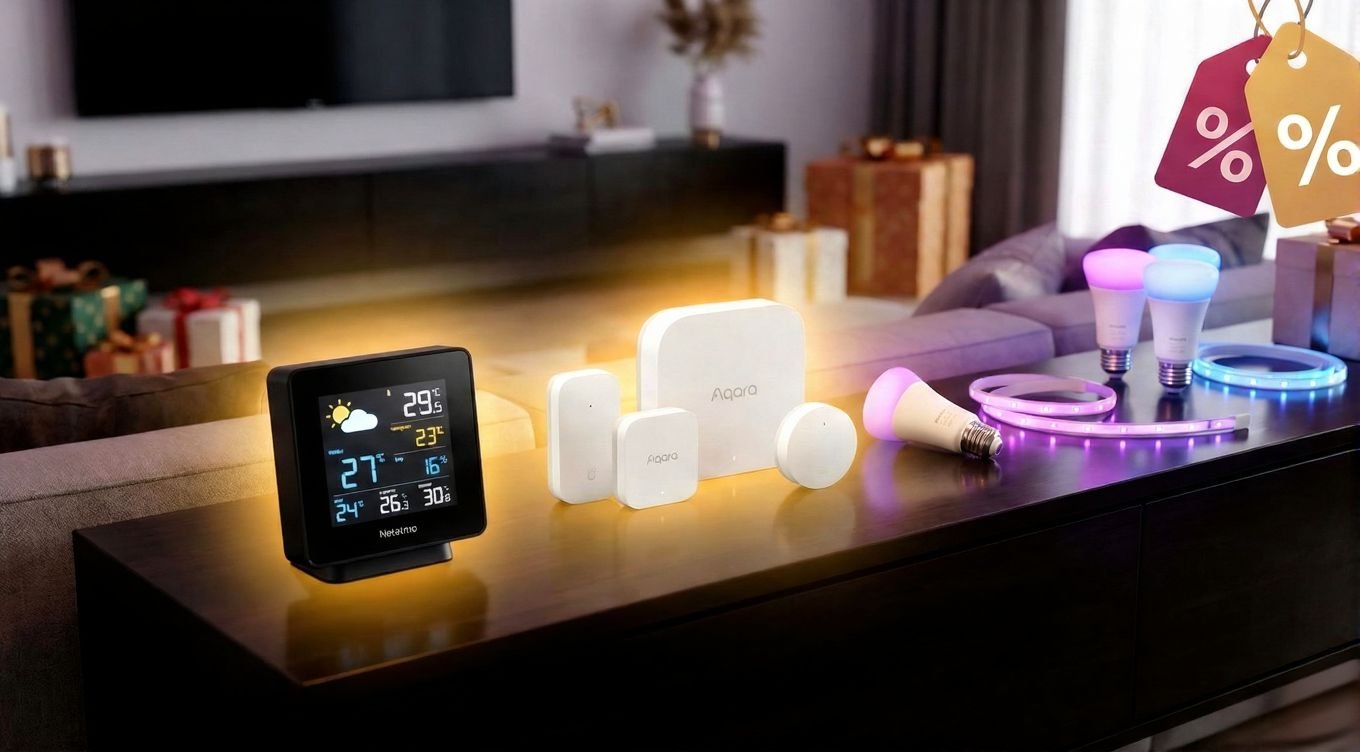 Black Friday 2025 Smart-Home-Deals mit bis zu 50% Rabatt auf Netatmo, Aqara und Philips Hue