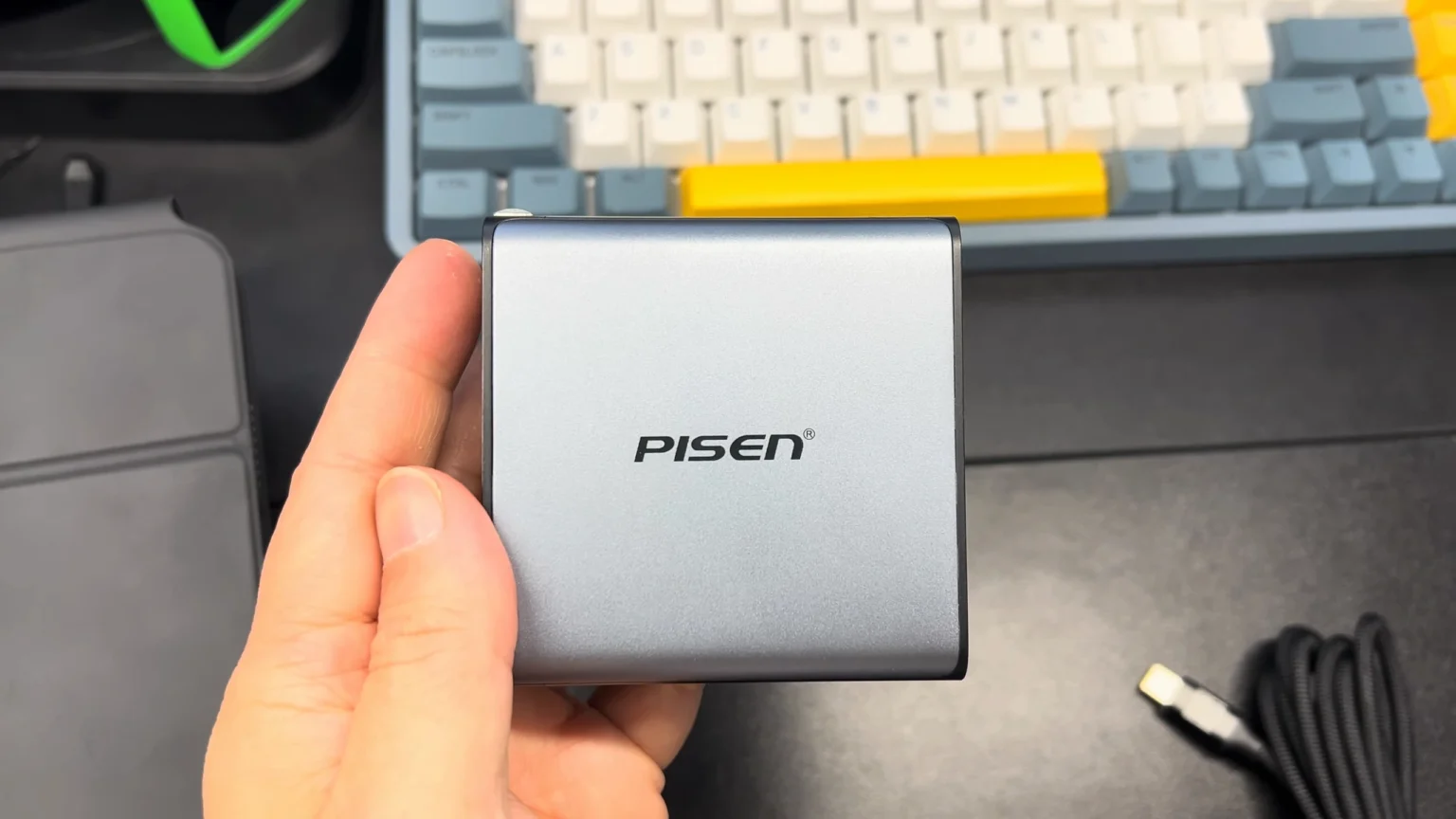 PISEN 140W USB-C-Ladegerät – PD3.1 GaN-Schnellladegerät