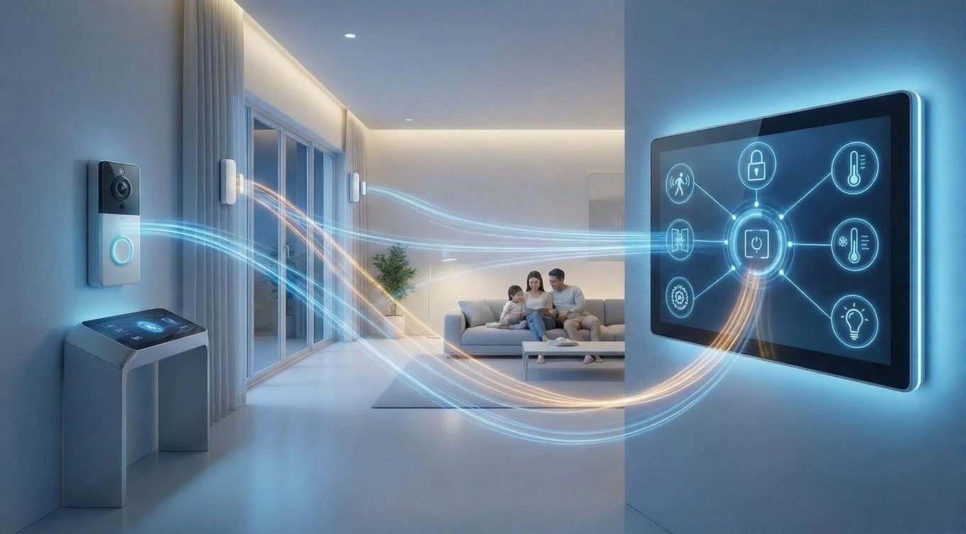 Smart Home Gesamtsystem 2025 – Integration von Türklingeln, Schlössern, Sensoren in ein Ökosystem