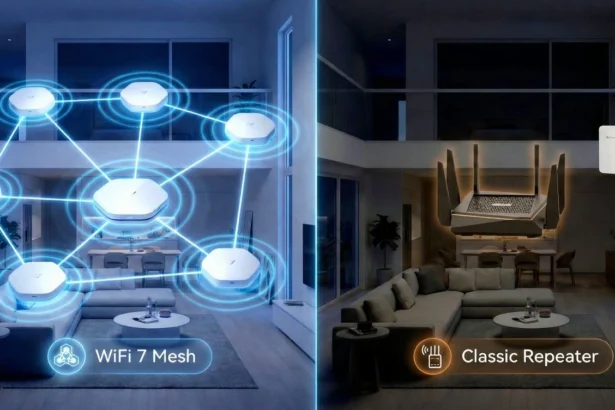 WLAN-Mesh-Systeme und Repeater 2025 – WiFi 7 Mesh vs. klassische Repeater