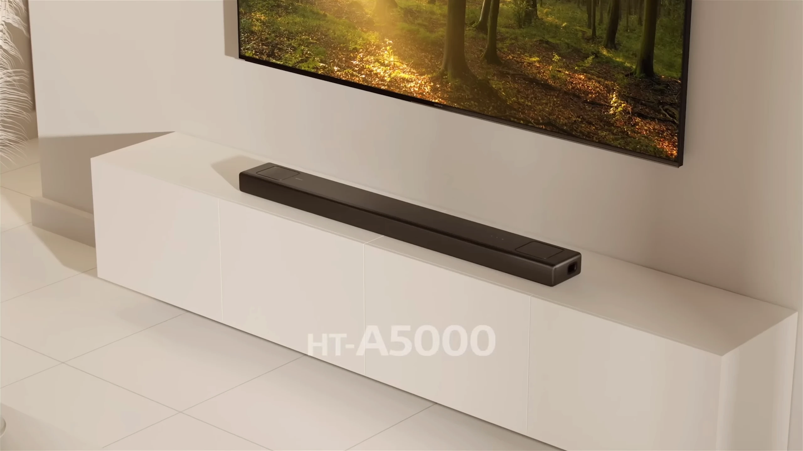 Wir präsentieren die Sony HT-A5000 5.1.2-Kanal Dolby Atmos® - DTS_X® Soundbar mit Spatial Sound Mapping